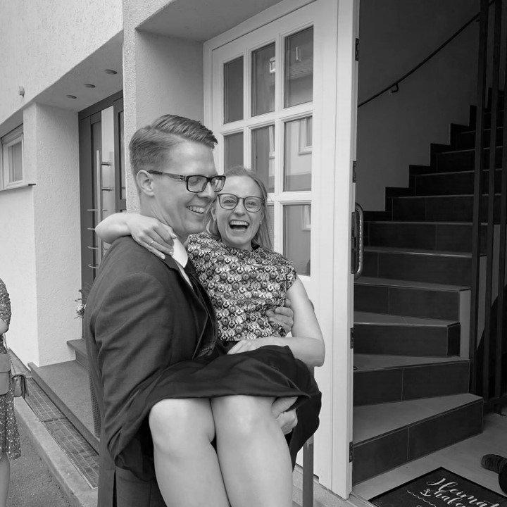 Bei der standesamtlichen Trauung